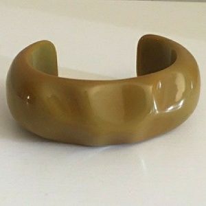 True vintage bakelite cuff bracelet